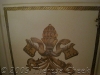 door detail based on Vatican symbol